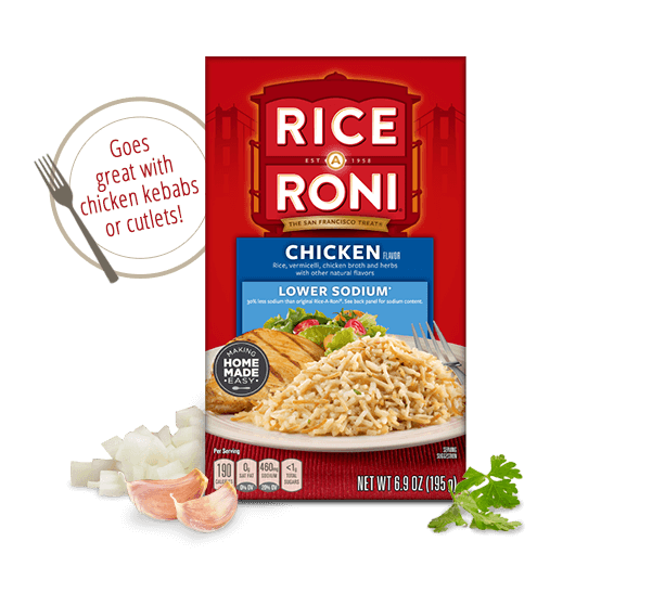 Rice-A-Roni® Lower Sodium Chicken Flavor Rice, 6.9 oz - Fry's Food