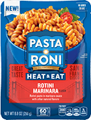 Heat and Eat Pasta Heat & Eat Rotini Marinara