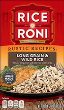 Rice-A-Roni Rustic Recipes Long Grain & Wild Rice