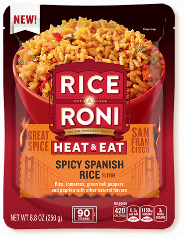 spanish rice heat and eat rice a roni